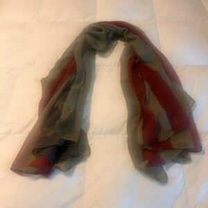 SCARF | Elegant American Flag Sheer Scarf